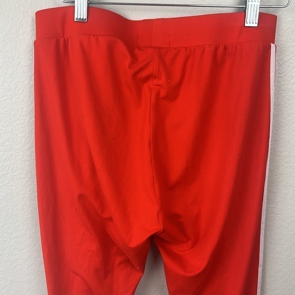 Feathers Red/White Track Pants Elastic Waist/Pull-On Leggings Joggers Lounge XL - Picture 5 of 9